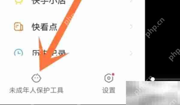 快手青少年版设置方法