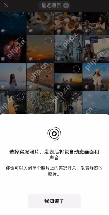微信朋友圈实况图怎么发 微信朋友圈实况图发布流程一览