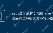 asus是什么牌子电脑 asus电脑品牌全解析实力不容小觑