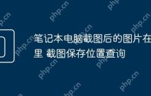笔记本电脑截图后的图片在哪里 截图保存位置查询