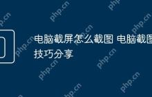 电脑截屏怎么截图 电脑截图技巧分享