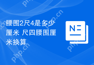 腰围2尺4是多少厘米 尺四腰围厘米换算