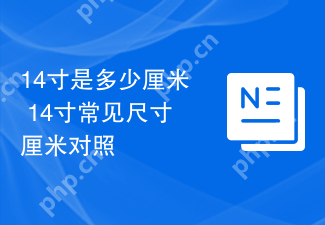 14寸是多少厘米 14寸常见尺寸厘米对照