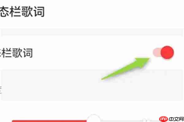 网易云音乐APP如何设置状态栏歌词 网易云音乐APP状态栏歌词设置方法