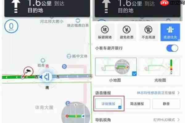 高德地图怎么开启司机模式
