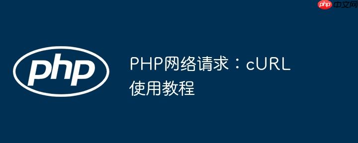 PHP网络请求：cURL使用教程