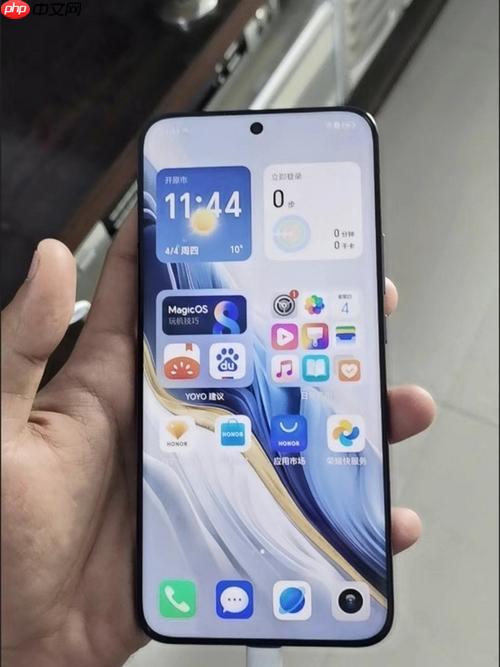 华为设备上开启悬浮导航键的设置方法