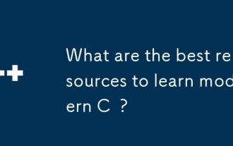 Quelles sont les meilleures ressources pour apprendre le C moderne?