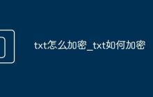 txt怎么加密_txt如何加密