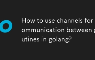 How to use channels for communication between goroutines in golang?