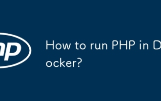 How to run PHP in Docker?