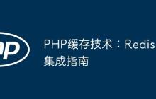 PHP緩存技術(shù)：Redis集成指南
