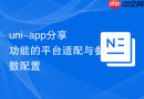uni-app分享功能的平台适配与参数配置