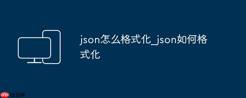 json怎么格式化_json如何格式化