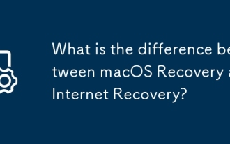 What is the difference between macOS Recovery and Internet Recovery?