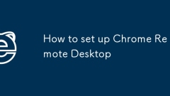 Cara Menyiapkan Desktop Jauh Chrome