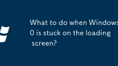 Apa yang perlu dilakukan apabila Windows 10 tersekat pada skrin pemuatan?