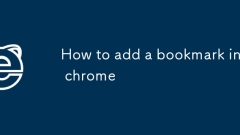 Cara menambah penanda buku di Chrome