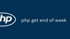 PHP待一周結束