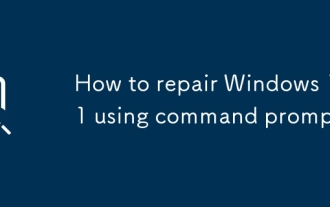 How to repair Windows 11 using command prompt