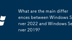What are the main differences between Windows Server 2022 and Windows Server 2019?