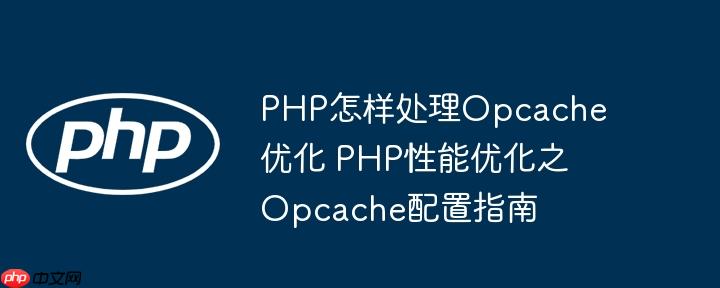 PHP怎样处理Opcache优化 PHP性能优化之Opcache配置指南