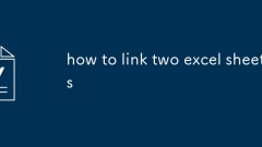 how to link two excel sheets