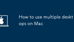 So verwenden Sie mehrere Desktops auf dem Mac