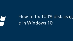 So reparieren Sie die 100% ige Datentr?gernutzung in Windows 10