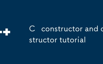 C constructor and destructor tutorial