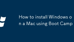 How to install Windows on a Mac using Boot Camp