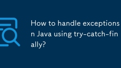 Comment gérer les exceptions en Java à l'aide de l'essai-capture-final?