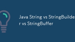 Java String vs StringBuilder vs StringBuffer