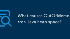 What causes OutOfMemoryError: Java heap space?