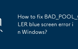 Windowsでbad_pool_callerブルースクリーンエラーを修正する方法は?