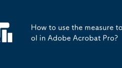 Wie benutze ich das Messwerkzeug in Adobe Acrobat Pro?