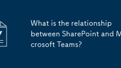 Wie ist die Beziehung zwischen SharePoint- und Microsoft -Teams?