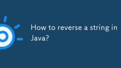 Comment inverser une cha?ne en java?