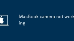 Kamera MacBook tidak berfungsi