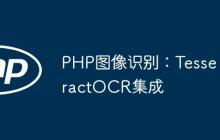 PHP圖像識(shí)別：TesseractOCR集成