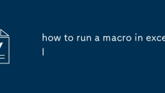 Cara menjalankan makro di Excel