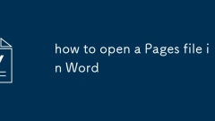 Cara Membuka Fail Halaman Dalam Word