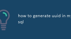wie man uUid in mySQL generiert