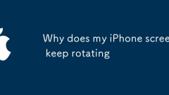 Mengapa skrin iPhone saya terus berputar