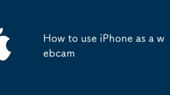 Cara menggunakan iPhone sebagai webcam