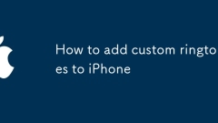 So fügen Sie dem iPhone benutzerdefinierte Klingelt?ne hinzu
