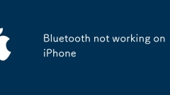 Bluetooth funktioniert nicht auf dem iPhone
