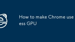 How to make Chrome use less GPU