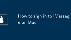 Cara mendaftar masuk ke iMessage di mac