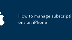 Cara menguruskan langganan di iPhone